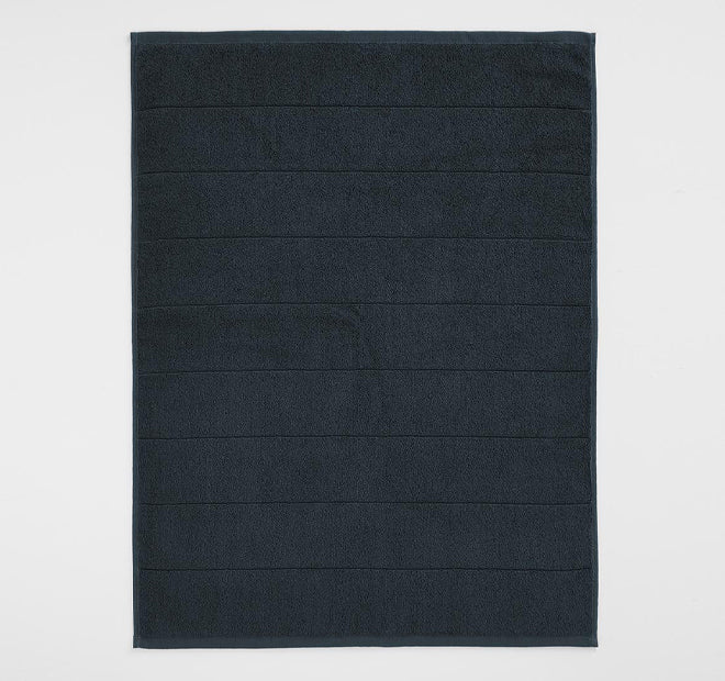 Paros 5 Piece 580GSM Cotton Bath Towel Set Slate - Image 5