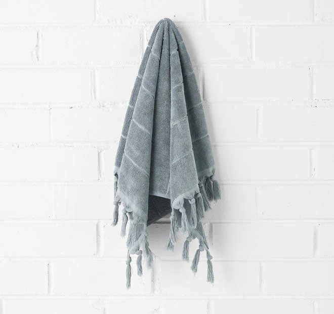 Paros 580GSM Cotton Bath Towel Range Eucalypt - Image 4