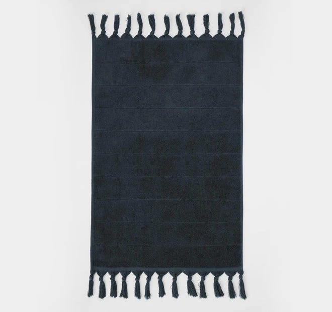 Paros 580GSM Cotton Bath Towel Range Slate - Image 2