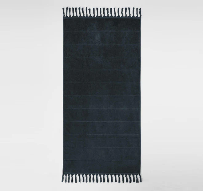 Paros 580GSM Cotton Bath Towel Range Slate - Image 3