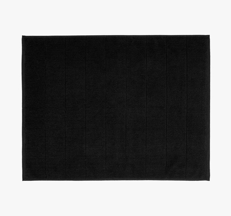Paros 840GSM Cotton Bath Mat Black