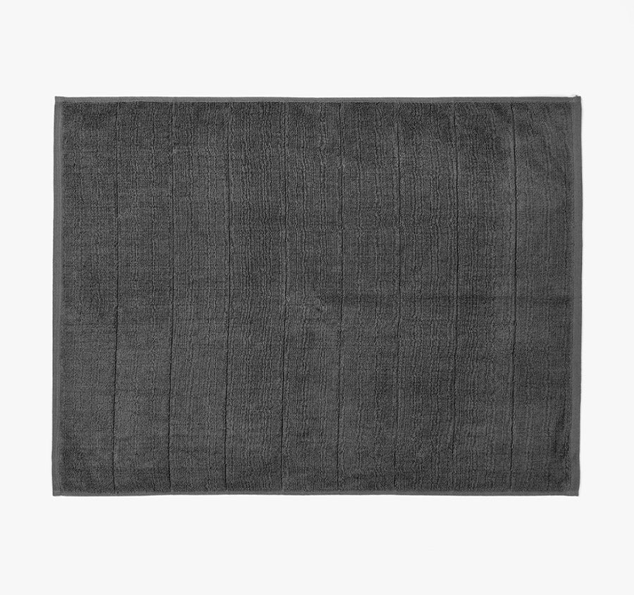 Paros 840GSM Cotton Bath Mat Charcoal