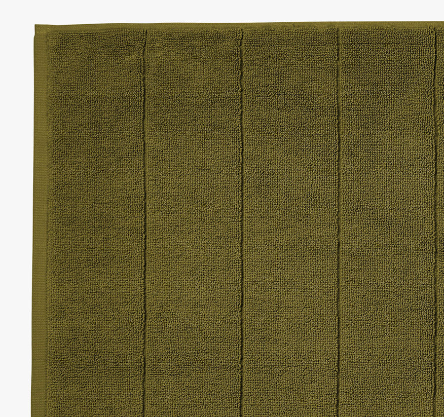 Paros 840GSM Cotton Bath Mat Khaki - Image 2