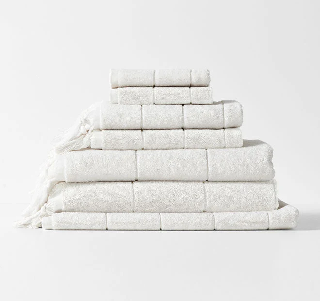 Paros 840GSM Cotton Bath Mat White Wash - Image 3