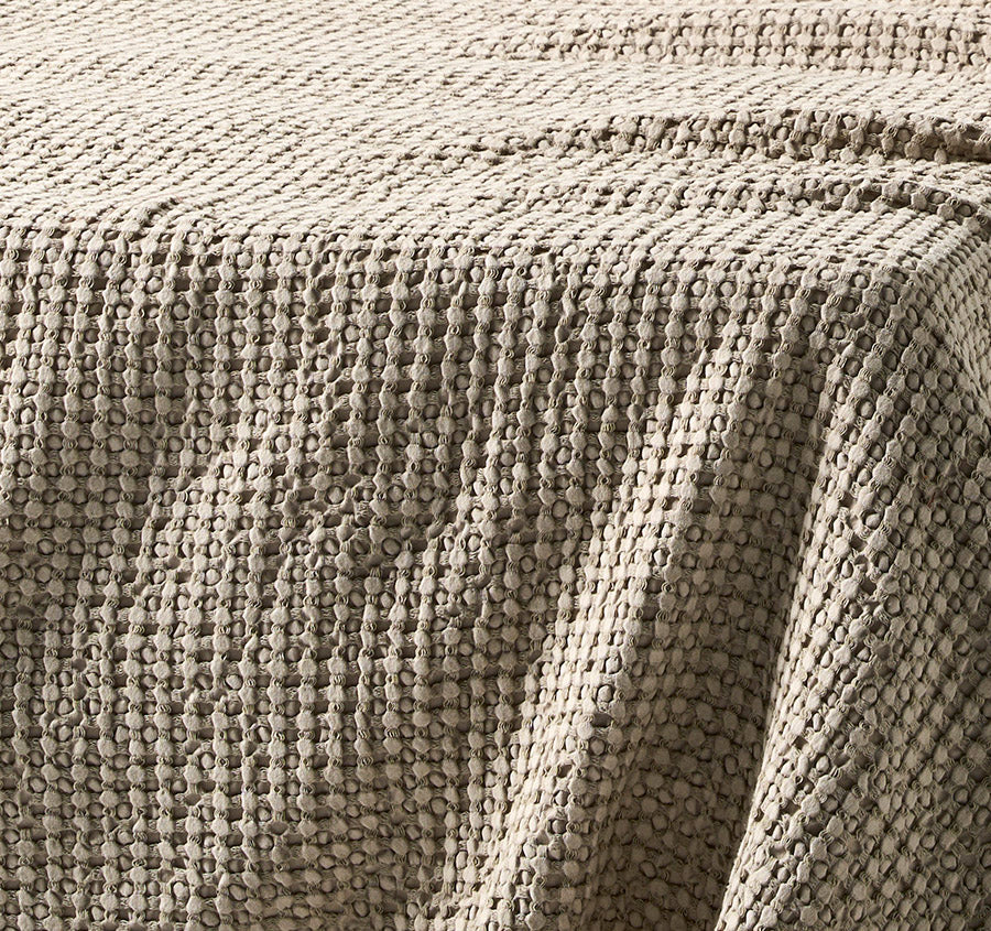 Waffle Bed Throw Feather - Image 2