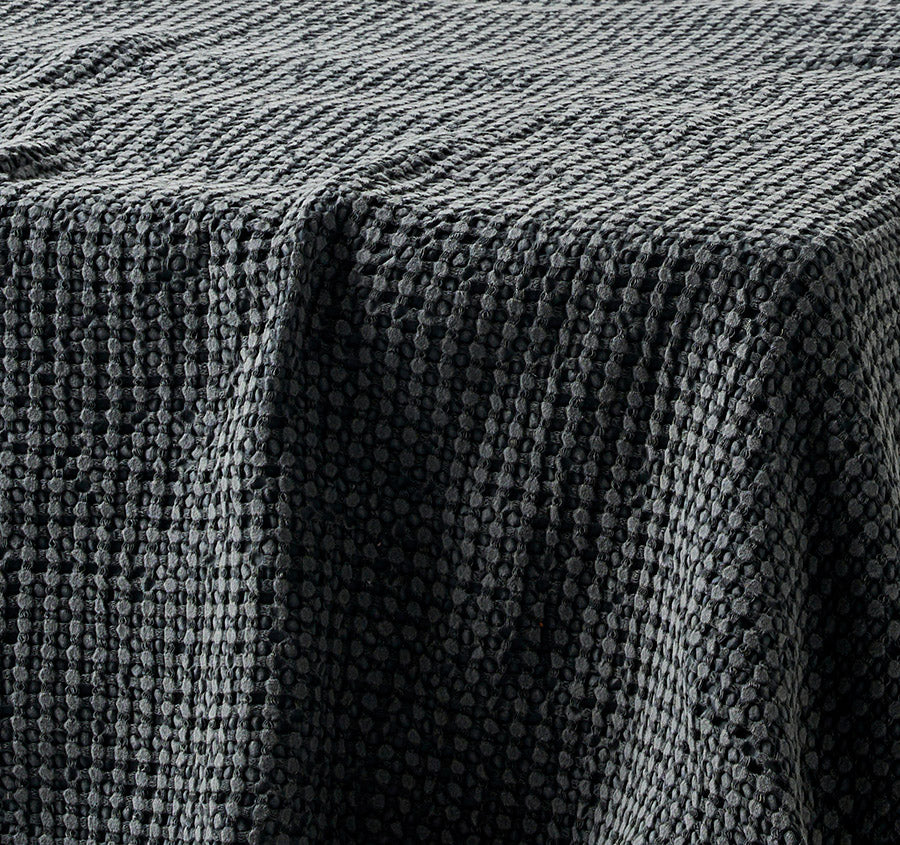 Waffle Bed Throw Greystone - Image 2