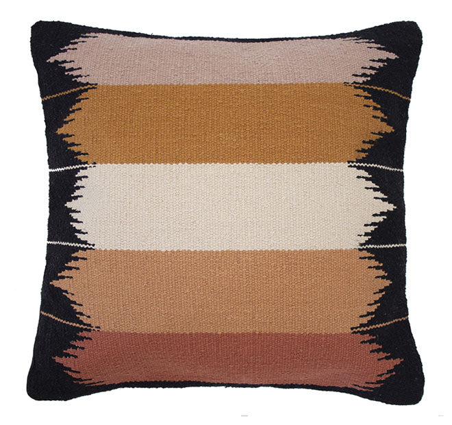 Barwon 50x50cm Filled Cushion Ebony