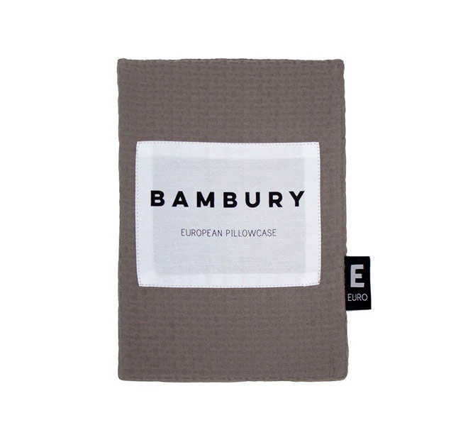 Boyd European Pillowcase Charcoal - Image 4
