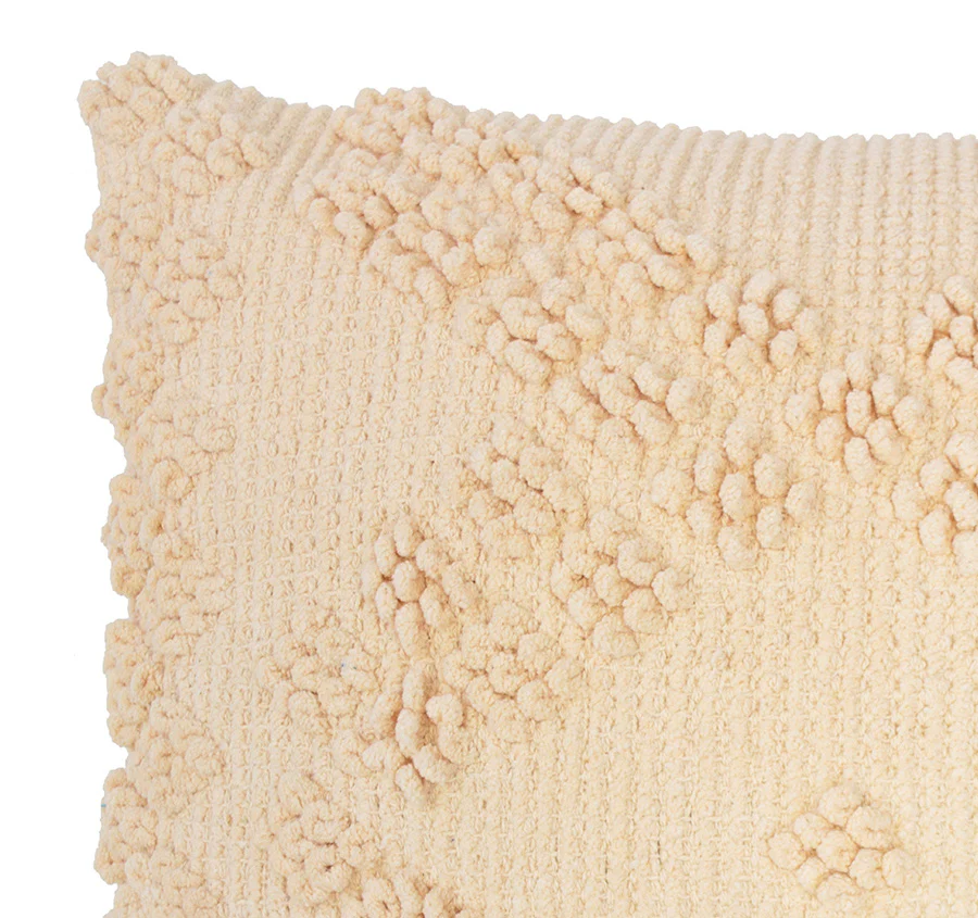 Bronte 50x50cm Filled Cushion Custard - Image 2