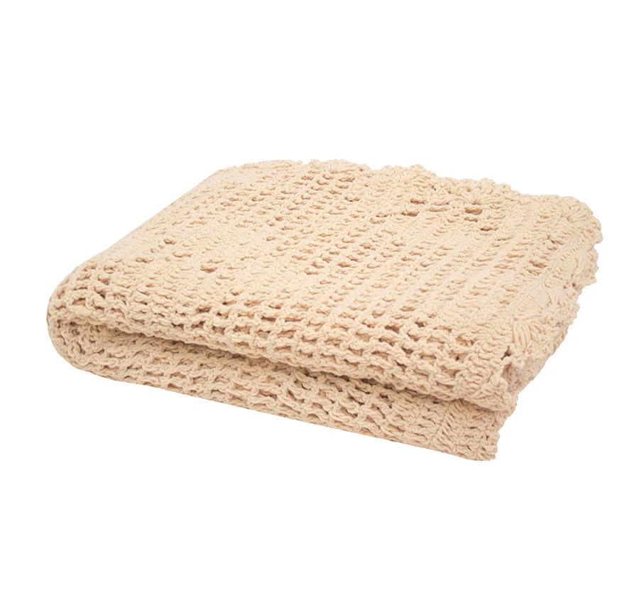 Callista 130x180cm Throw Rug Custard