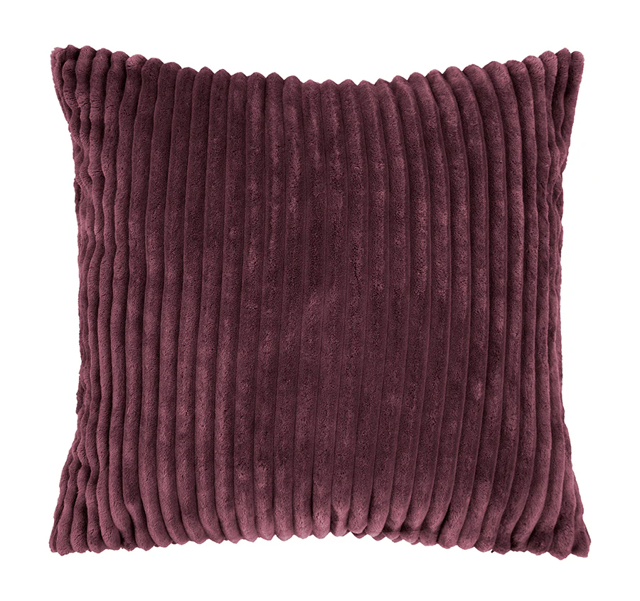 Channel 50x50cm Filled Cushion Plum