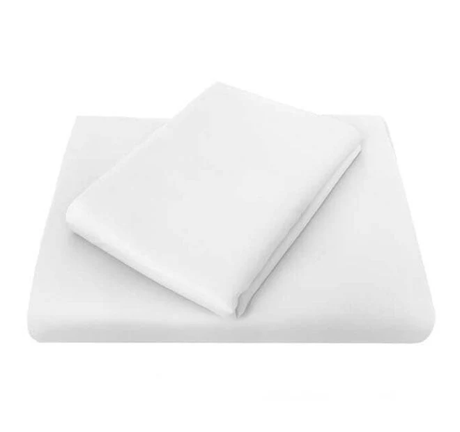 Chateau 210THC Polyester Cotton Standard Pillowcase White - Image 2