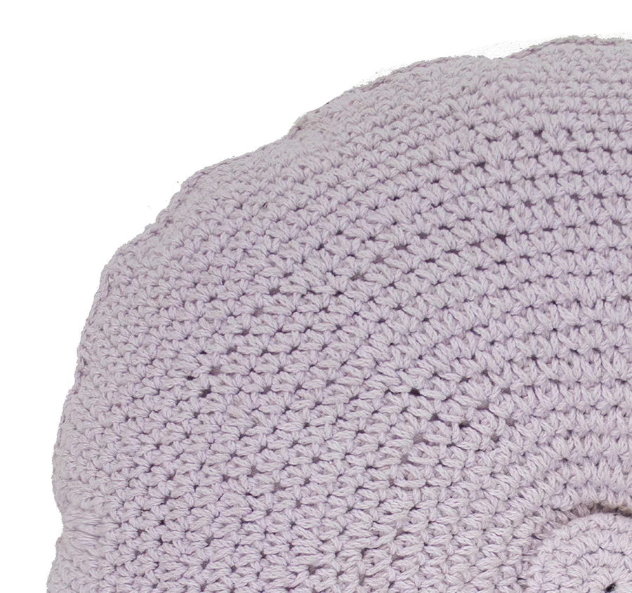 Demi 45cm Round Filled Cushion Lilac - Image 2