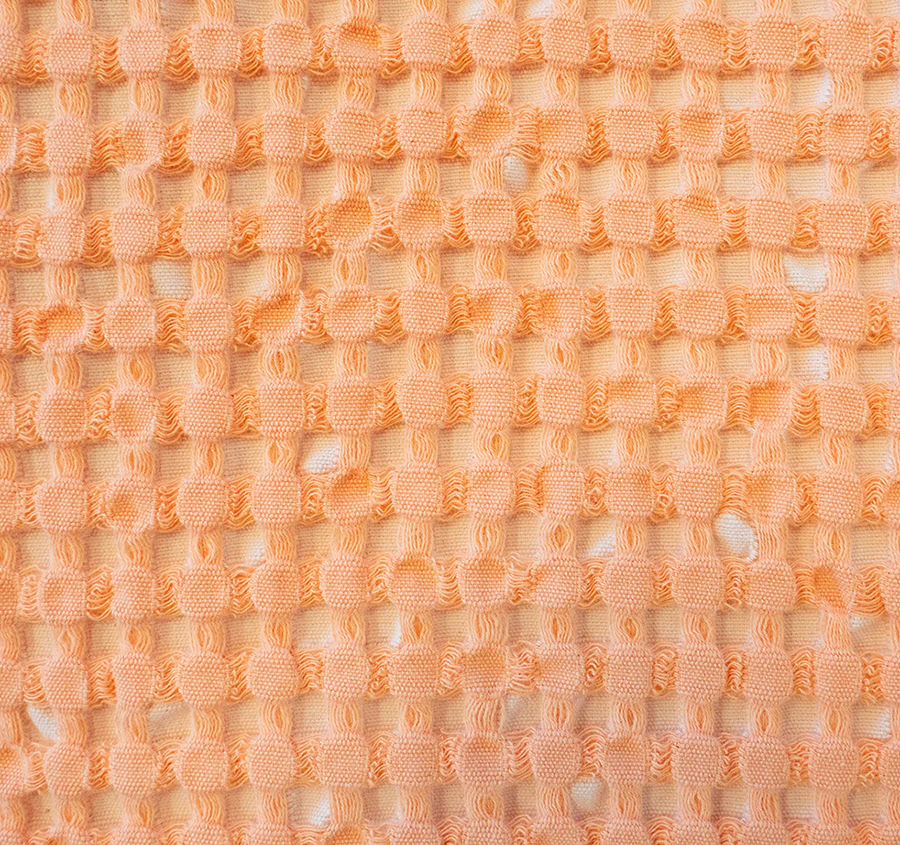 Dora 50x50cm Filled Cushion Peach - Image 2