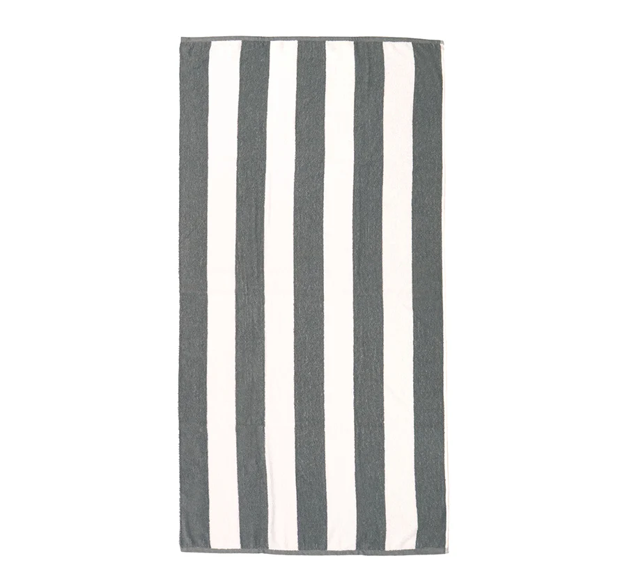 Ecobeach 75x150cm Beach Towel Grey