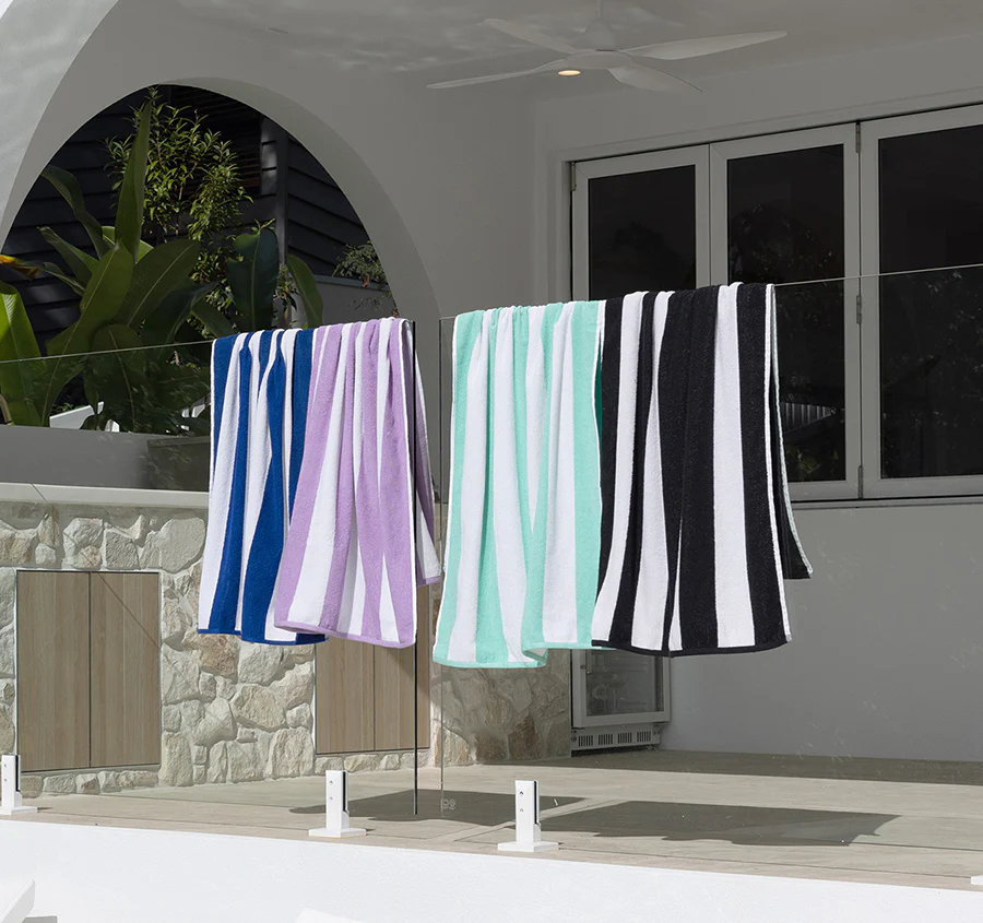Ecobeach 75x150cm Beach Towel Turquoise - Image 4