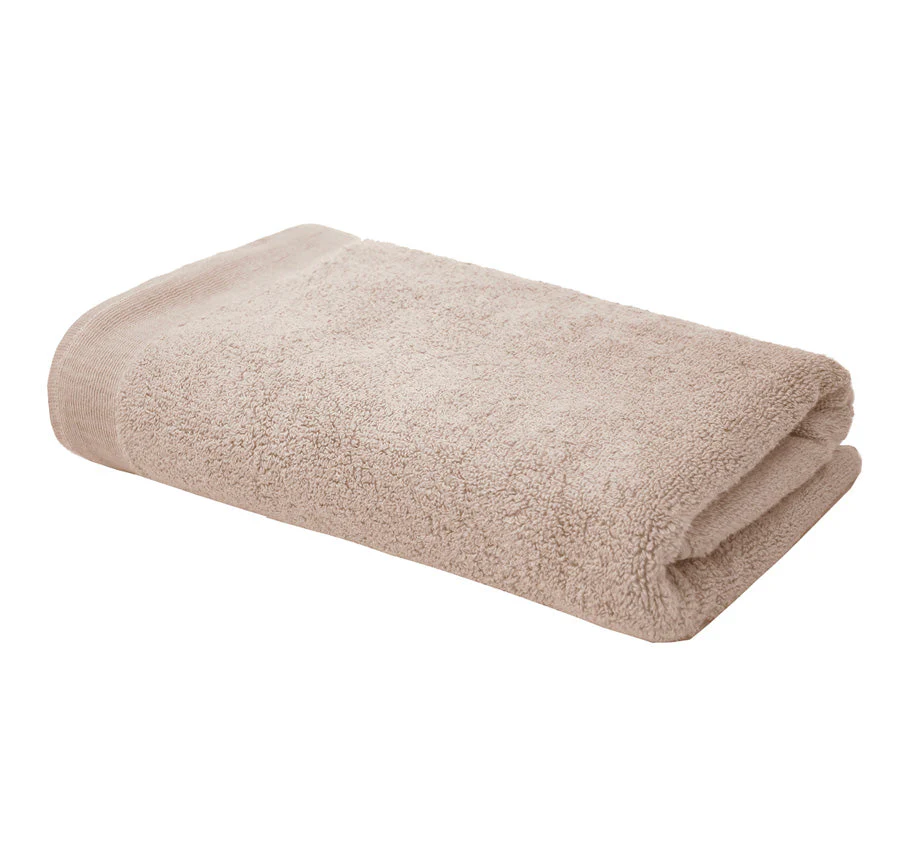 Elvire 2 Piece 600GSM Cotton Bath Sheet Set Buff - Image 2