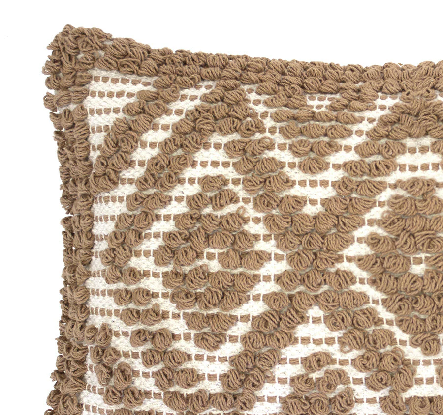 Emmeline 30x50cm Filled Cushion Fawn - Image 2