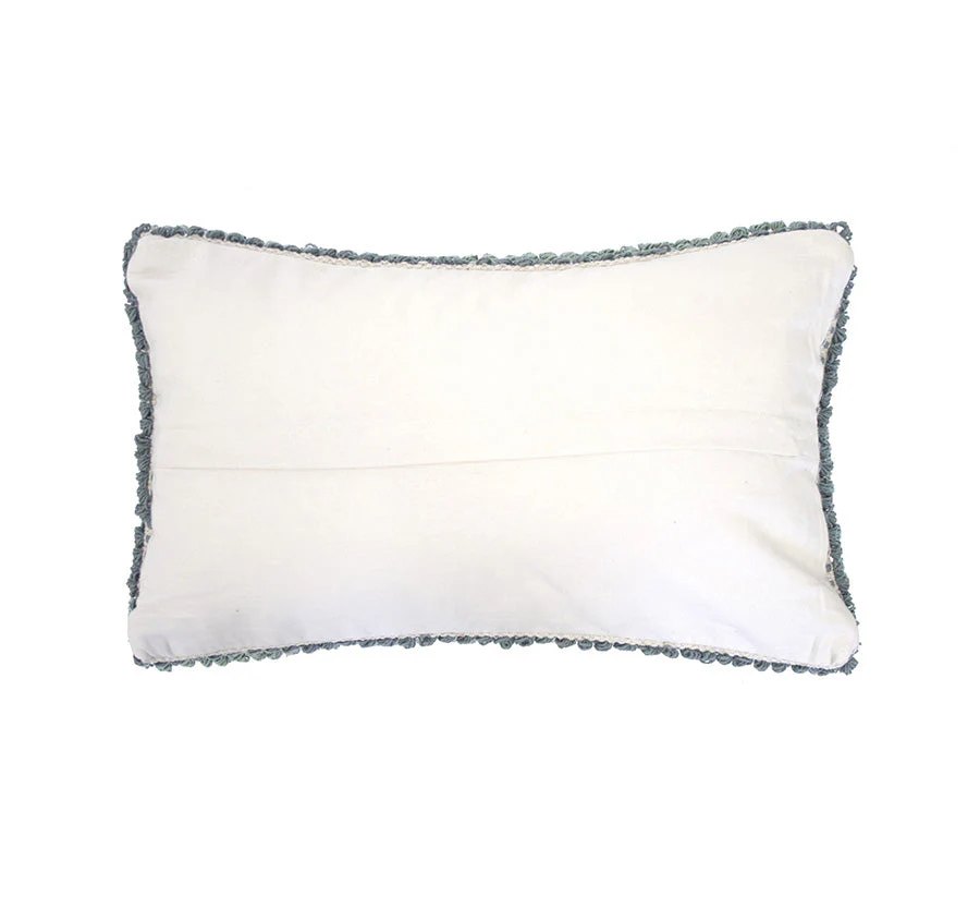 Emmeline 30x50cm Filled Cushion Ocean - Image 3