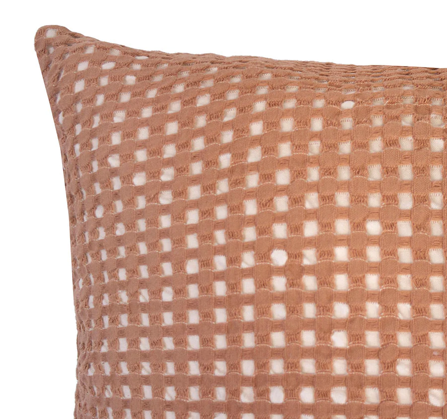 Endor 50x50cm Filled Cushion Terracotta - Image 2