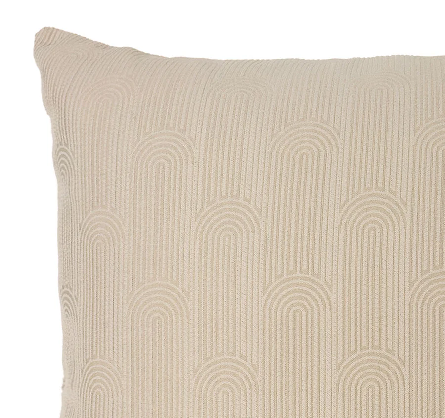 Eva 50x50cm Filled Cushion Pebble - Image 2