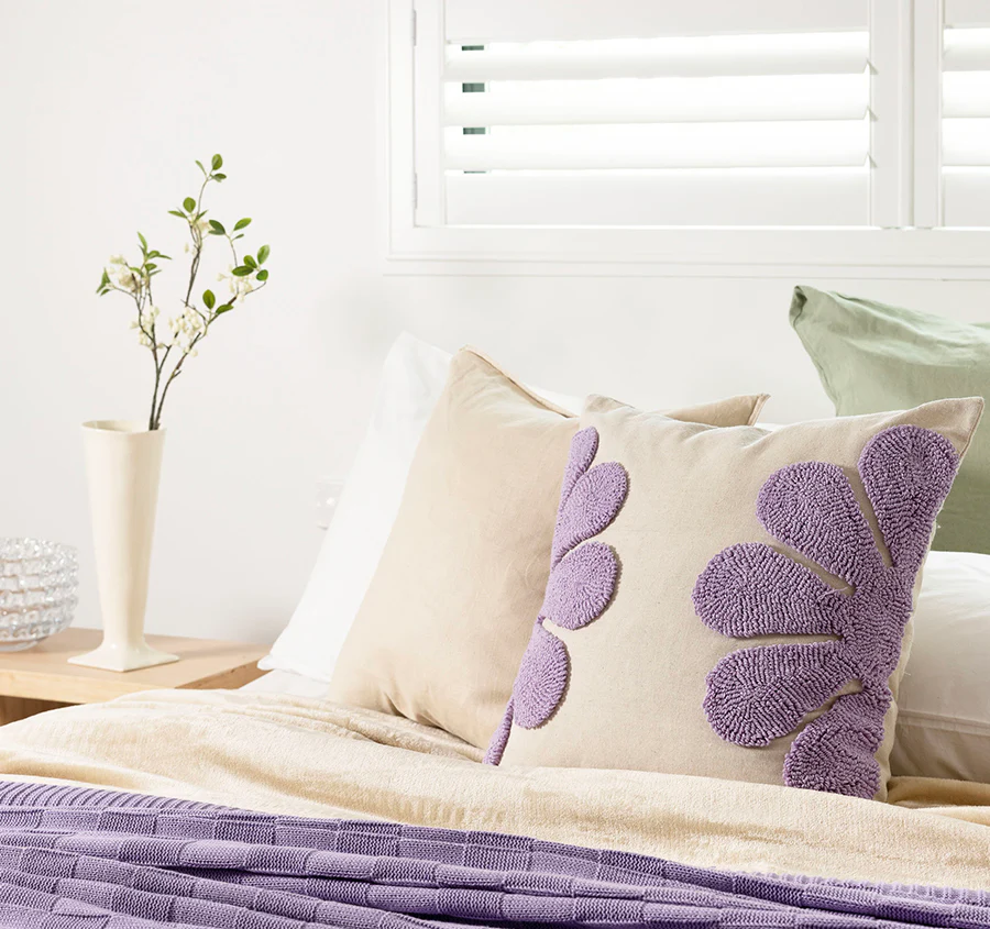Florian 50x50cm Filled Cushion Lilac - Image 5