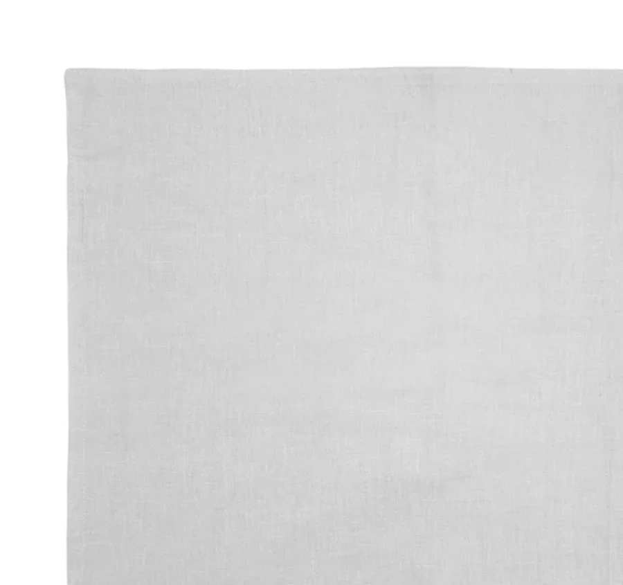 French Linen 33x45cm Placemat Silver - Image 2