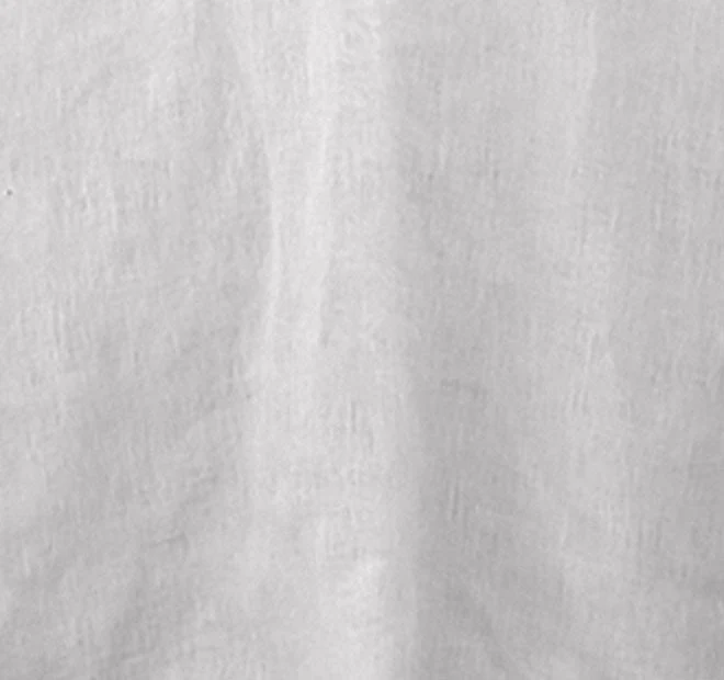 French Linen Coverlet Snow - Image 2
