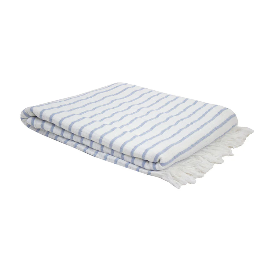 Haven 130x200cm Throw Rug Blue