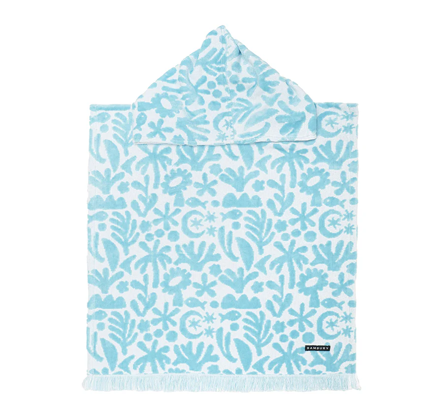 HiLo Kids Poncho Holiday Sky