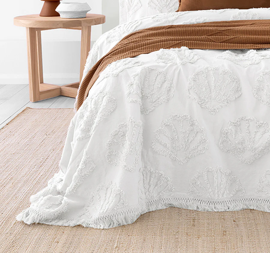 Hydra Coverlet Set White - Image 3