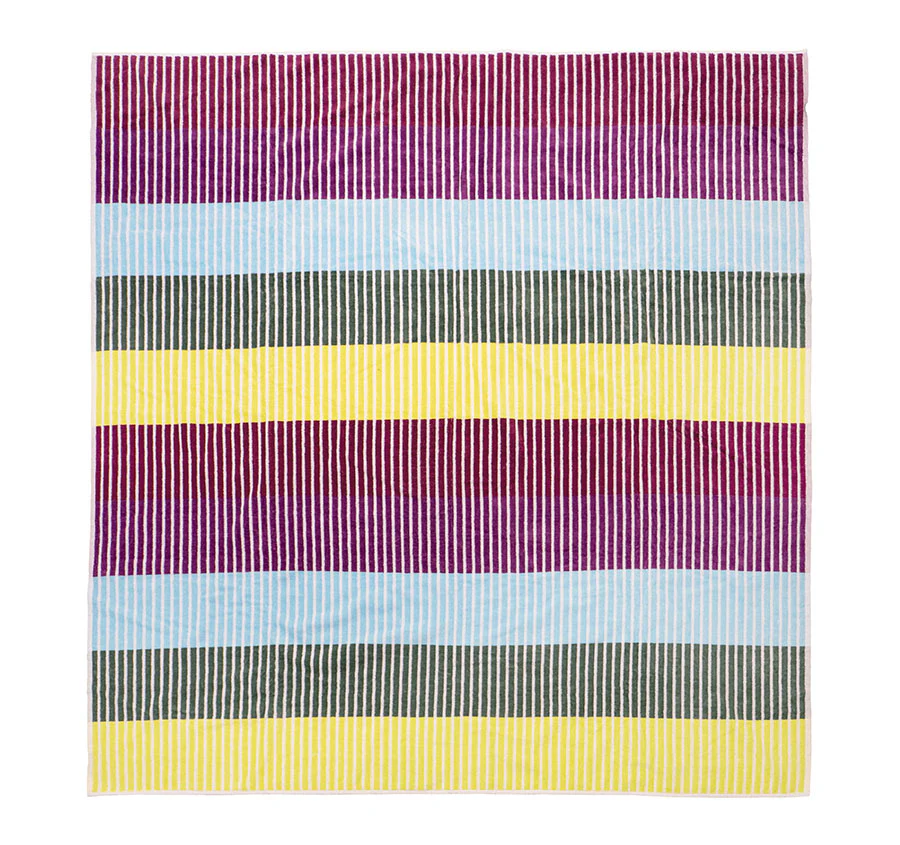Jacquard 170x170cm Beach Blanket Strata