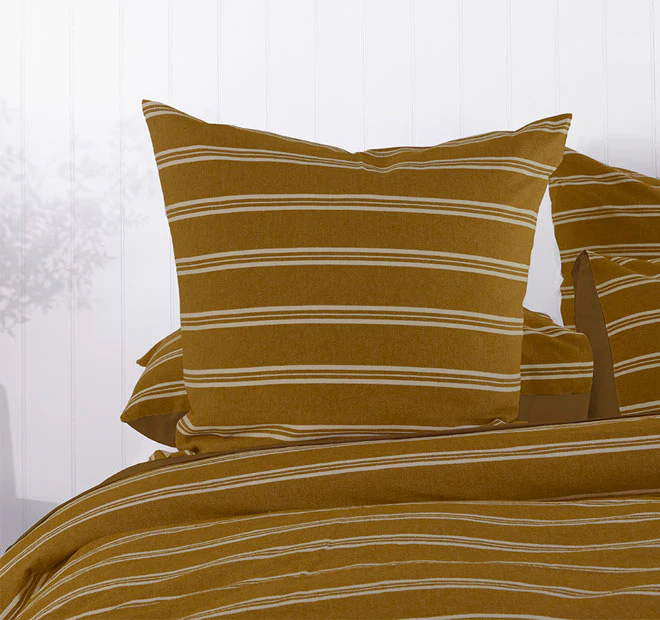 Jasper Quilt Cover Set Range Tobacco - Image 7