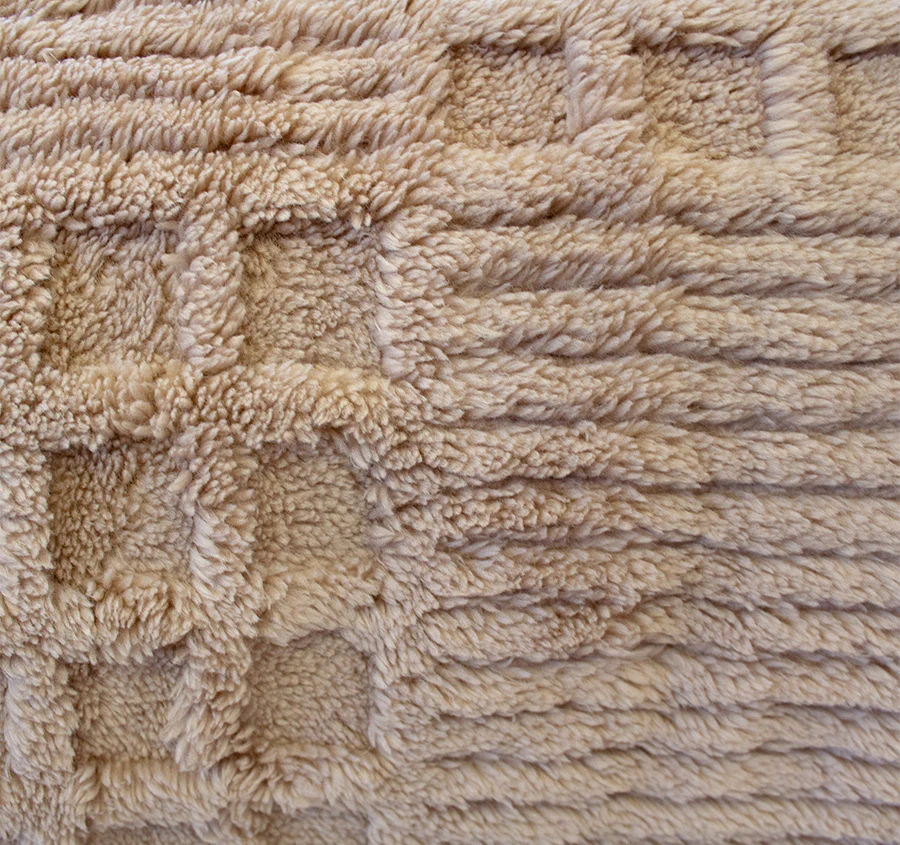 Lattice Sherpa Blanket Range Latte - Image 2