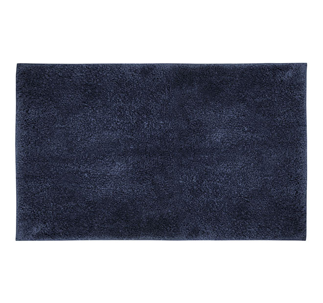 Microplush Bath Mat Range Navy - Image 4