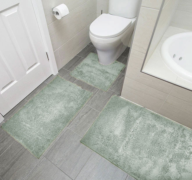 Microplush Bath Mat Range Sage - Image 7