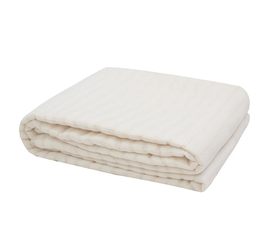 Nova 130x200cm Throw Rug Ivory