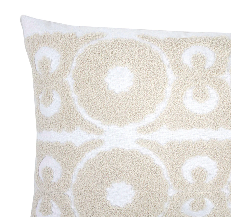 Philippa 30x60cm Filled Cushion Pebble - Image 2