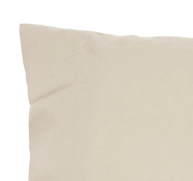 Temple Organic Cotton Mega Sheet Set Range Pebble - Image 3