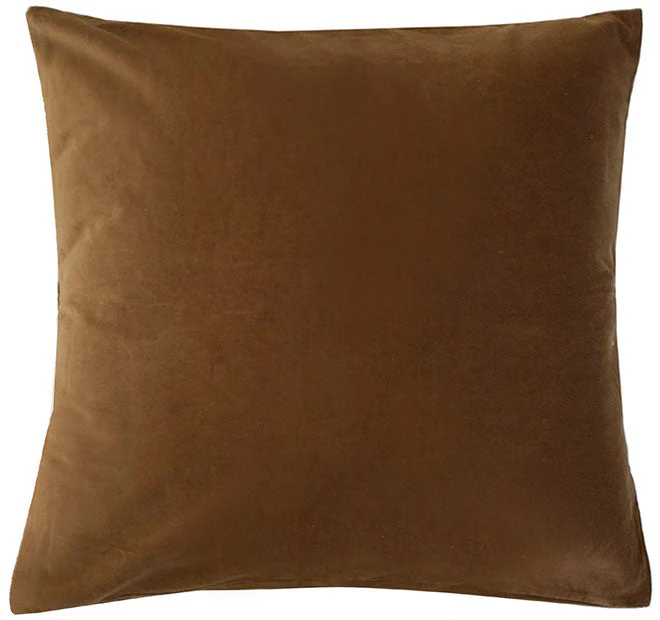 Velvet European Pillowcase Hazel