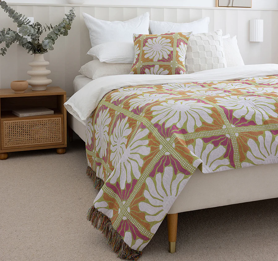 Zinnia 130x180cm Throw Rug Sorbet - Image 5