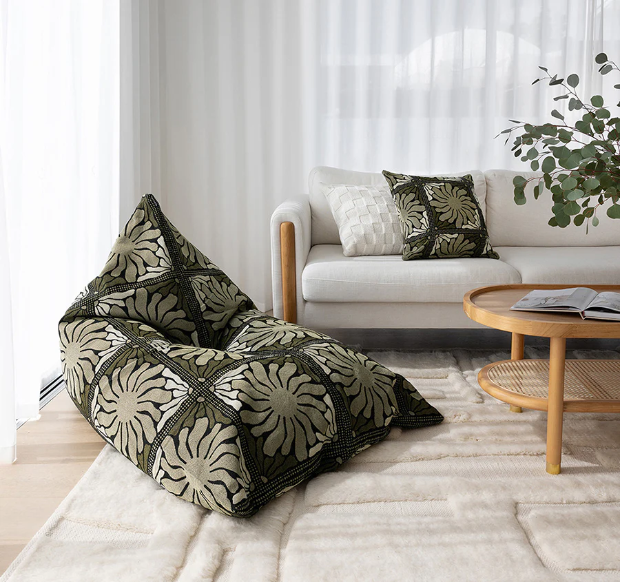 Zinnia 50x50cm Filled Cushion Moss - Image 6