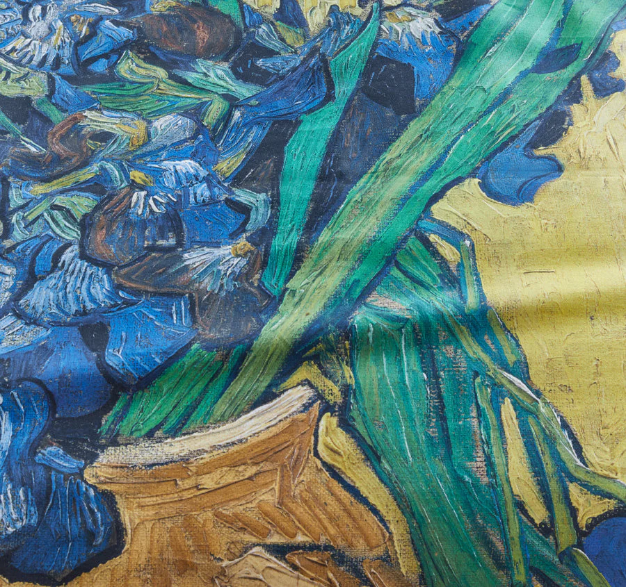 Irises Quilt Cover Set Range Yellow - Image 2