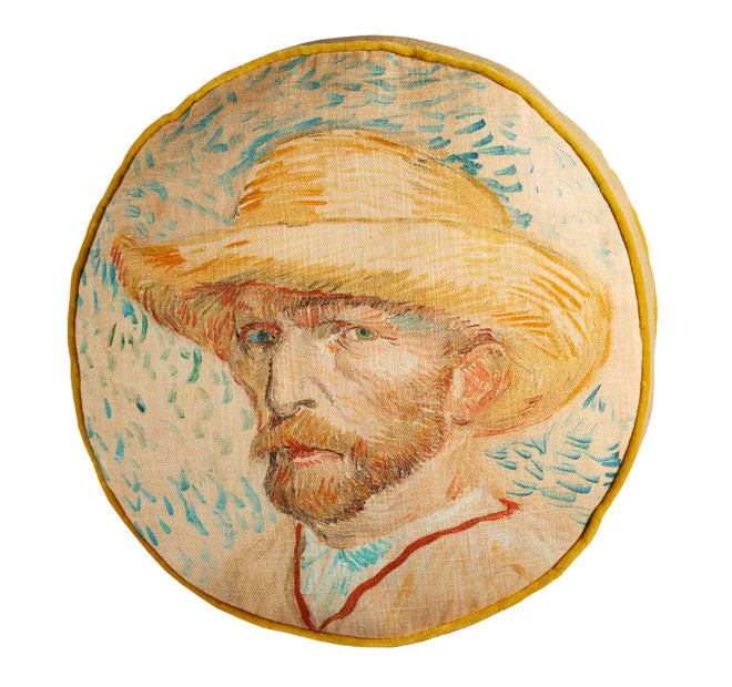 Self Portrait 40cm Round Filled Cushion
