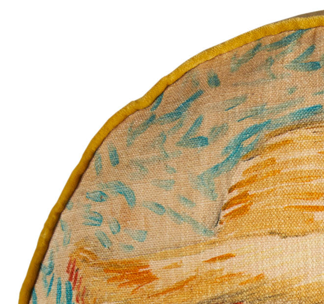 Self Portrait 40cm Round Filled Cushion - Image 2