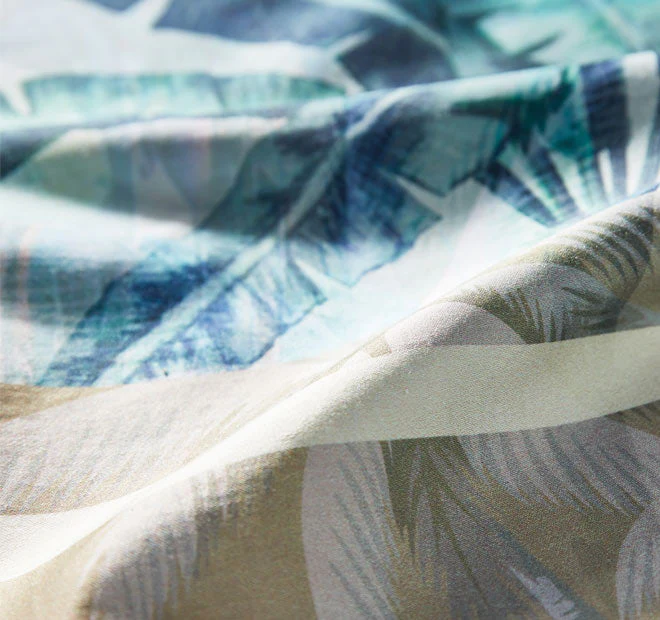Canopy Quilt Cover Set Range Blue and Green - Image 2