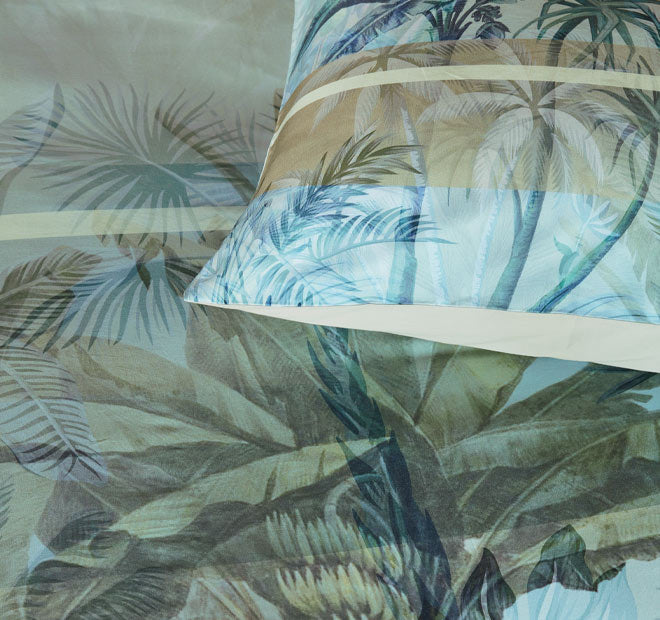 Canopy Quilt Cover Set Range Blue and Green - Image 5