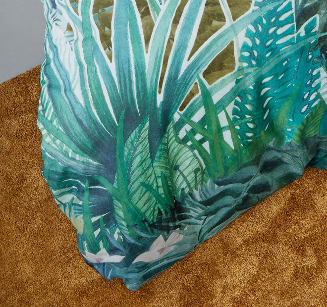 Madagascar Quilt Cover Set Range Green - Image 3