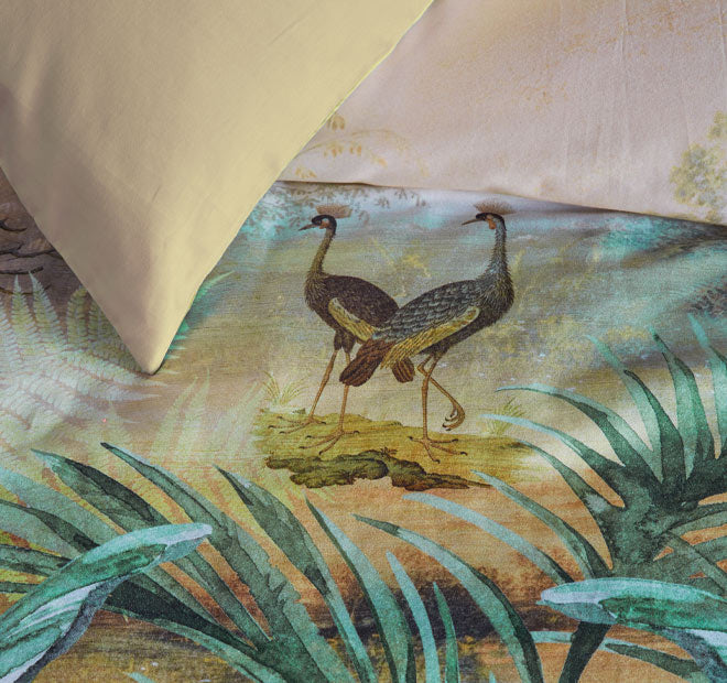 Panoramic Quilt Cover Set Range Green - Image 2