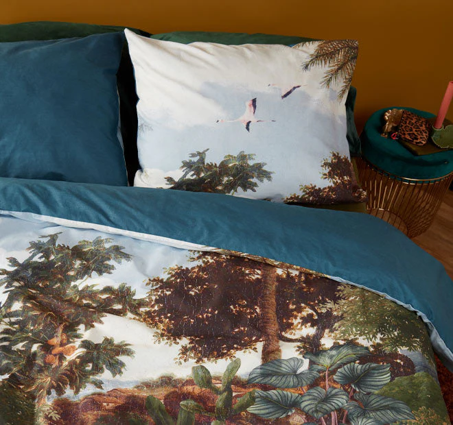 Voyage Quilt Cover Set Range Green - Image 4